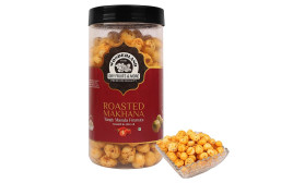 Wonderland Roasted Makhana, Tangy Masala Foxnuts (Roasted in Olive Oil)  100 grams